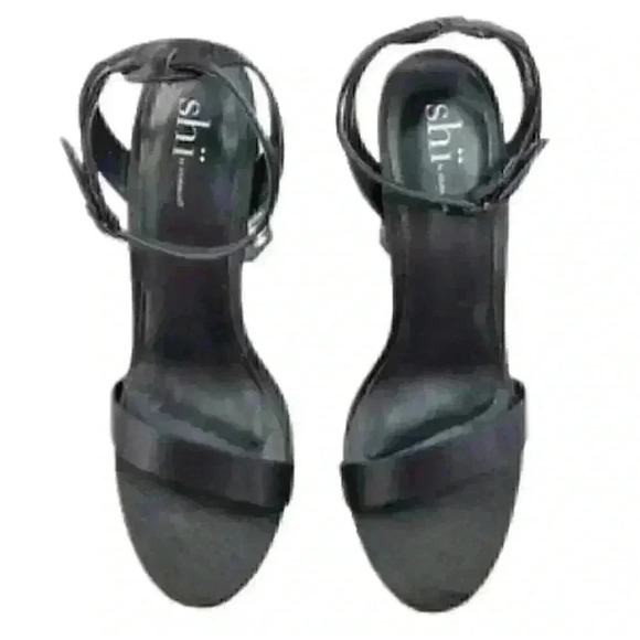 Shi by Journeys Dazzled Black Open Toe Ank… - Picture 6 of 10